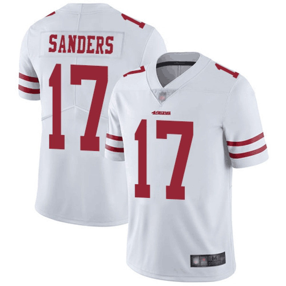 Men's San Francisco 49ers #17 Emmanuel Sanders White Vapor Untouchable Limited Stitched NFL Jersey 