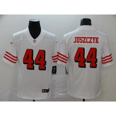 Men's San Francisco 49ers #44 Kyle Juszczyk White New Vapor Untouchable Limited Stitched NFL Jersey 