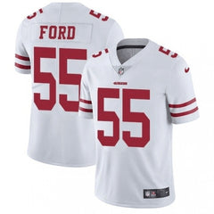 Men's San Francisco 49ers #55 Dee Ford White Vapor Untouchable Limited Stitched NFL Jersey 