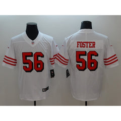 Men's NFL San Francisco 49ers #56 Reuben Foster White Untouchable Limited Stitched Jersey 