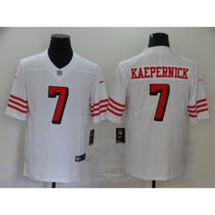 Men's San Francisco 49ers #7 Colin Kaepernick New White Vapor Untouchable Limited Stitched Jersey 