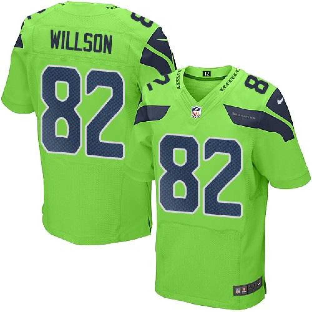 Seahawks #82 Luke Willson Green Men's Stitched NFL Elite Rush Jersey 
