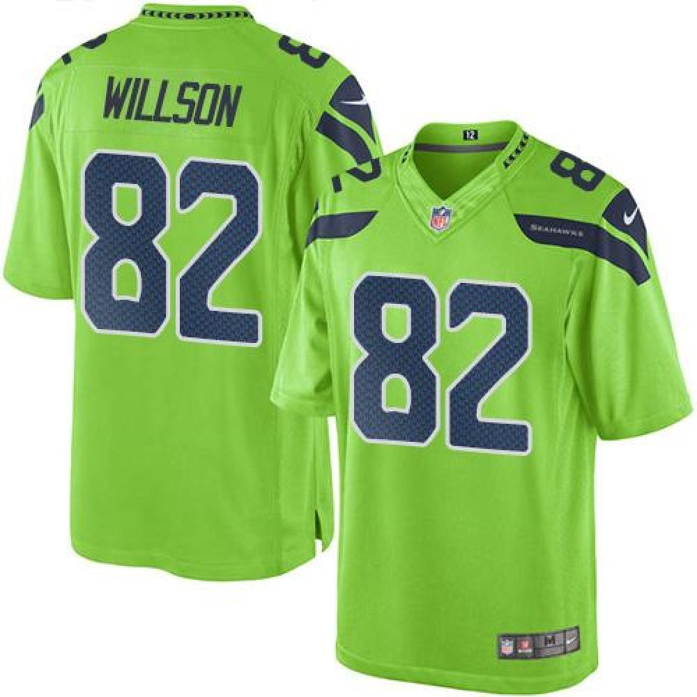 Seahawks #82 Luke Willson Green Men's Stitched NFL Limited Rush Jersey 