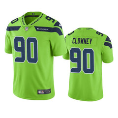 Men's Seattle Seahawks #90 Jadeveon Clowney Green Vapor Untouchable Limited Stitched NFL Jersey 
