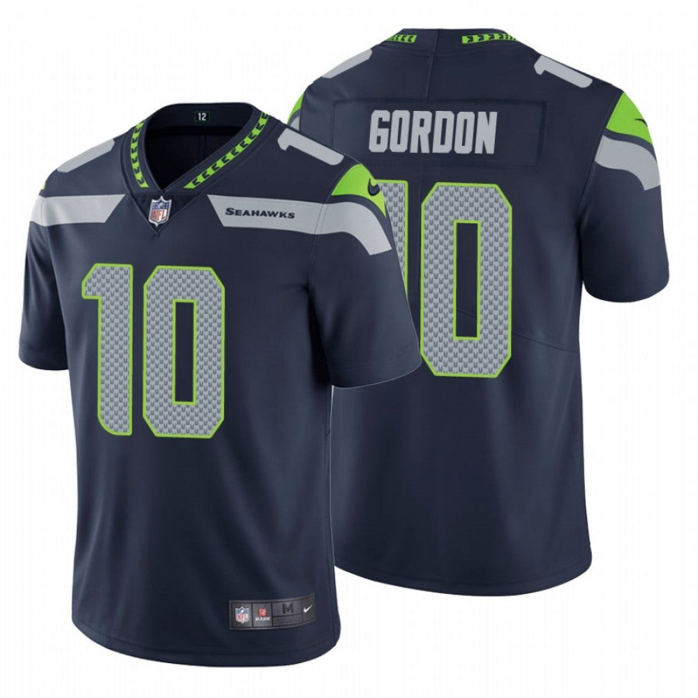 Men's Seattle Seahawks #10 Josh Gordon Navy Vapor Untouchable Limited Stitched Jersey 