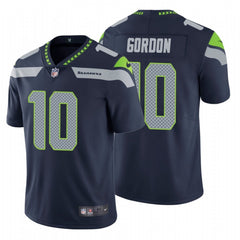 Men's Seattle Seahawks #10 Josh Gordon Navy Vapor Untouchable Limited Stitched Jersey 
