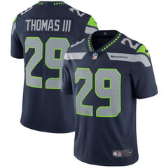 Men's Seattle Seahawks #29 Earl Thomas College Navy Vapor Untouchable Limited Stitched NFL Jersey 