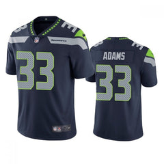 Men's Seattle Seahawks #33 Jamal Adams Navy Vapor Untouchable Limited Stitched Jersey 