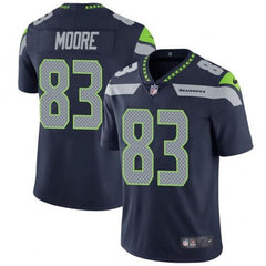 Men's Seattle Seahawks #83 David Moore Navy Vapor Untouchable Limited Stitched NFL Jersey 