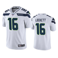Men's Seattle Seahawks #16 Tyler Lockett White 2019 100th Season Vapor Untouchable Limited Stitched NFL Jersey 