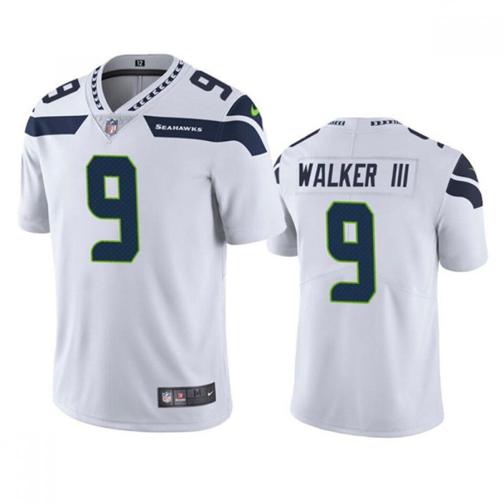 Men's Seattle Seahawks #9 Kenneth Walker III White Vapor Untouchable Limited Stitched Jersey 