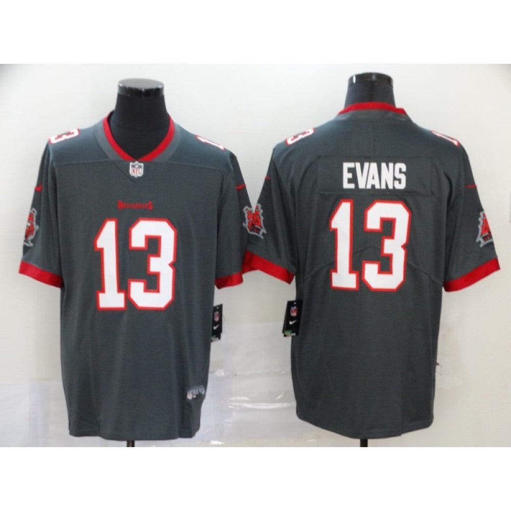 Men's Tampa Bay Buccaneers #13 Mike Evans New Grey Vapor Untouchable Limited Stitched NFL Jersey 