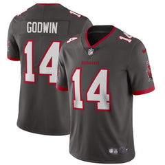 Men's Tampa Bay Buccaneers #14 Chris Godwin New Grey Vapor Untouchable Limited NFL Stitched Jersey 