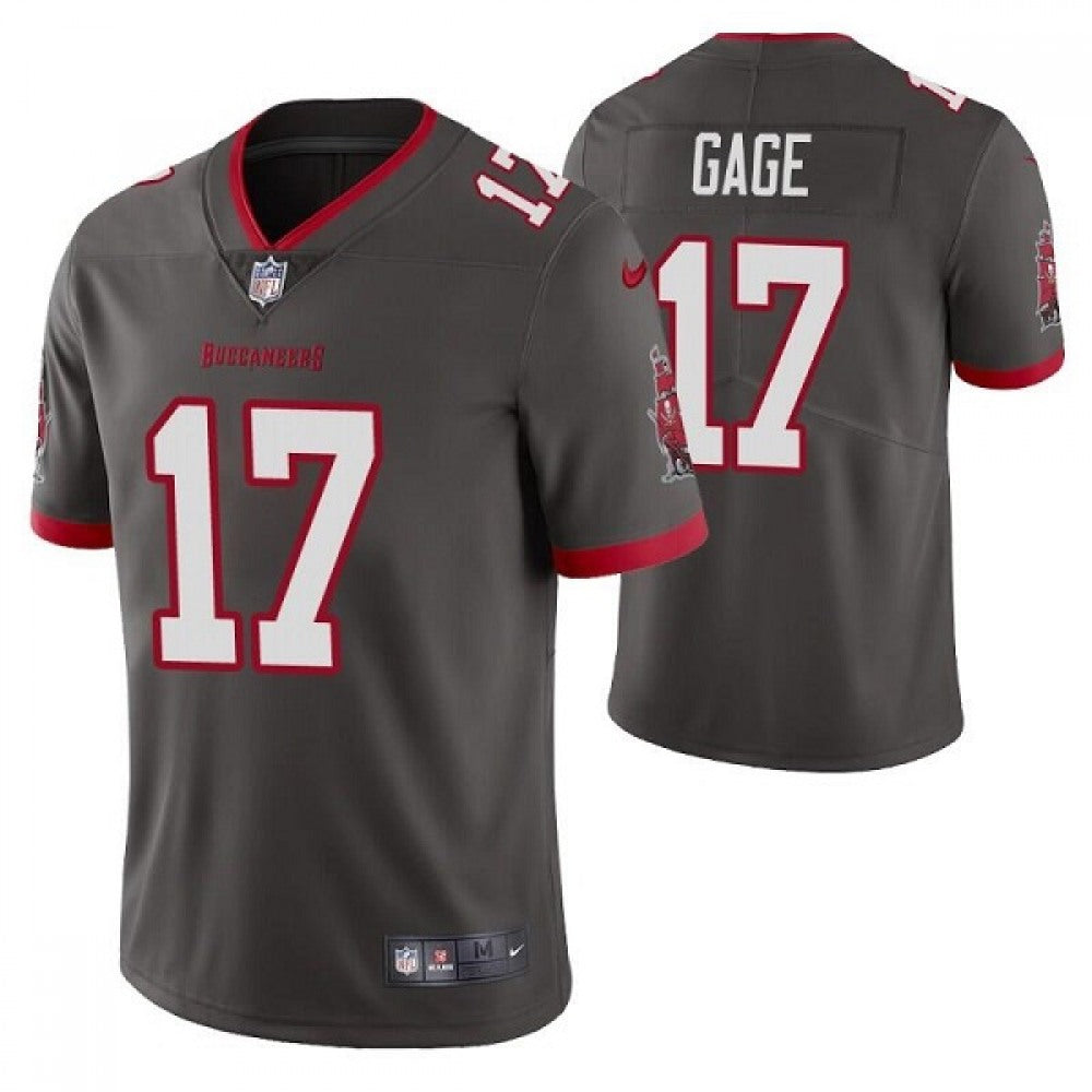 Men's Tampa Bay Buccaneers #17 Russell Gage Grey Vapor Untouchable Limited Stitched Jersey 