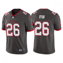 Men's Tampa Bay Buccaneers #26 Logan Ryan Grey Vapor Untouchable Limited Stitched Jersey 