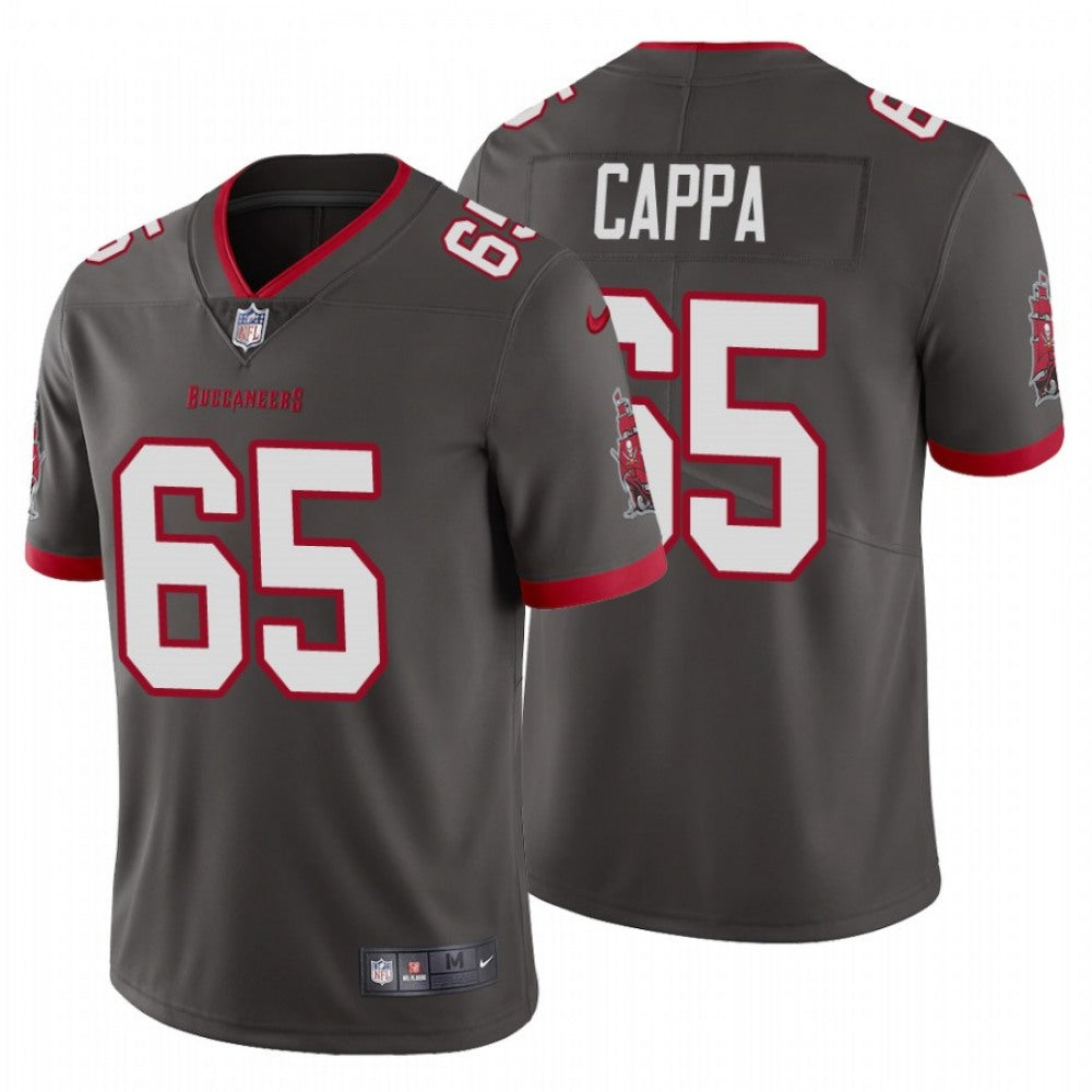 Men's Tampa Bay Buccaneers #65 Alex Cappa New Grey Vapor Untouchable Limited Stitched NFL Jersey 
