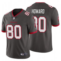 Men's Tampa Bay Buccaneers #80 O.J. Howard New Grey Vapor Untouchable Limited Stitched NFL Jersey 