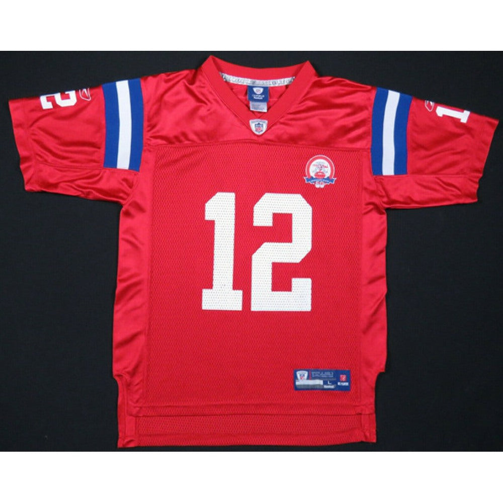 Men's Tampa Bay Buccaneers #12 Tom Brady Red Stitched Jersey 