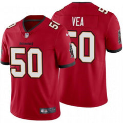 Men's Tampa Bay Buccaneers #50 Vita Vea New Red Vapor Untouchable Limited Stitched NFL Jersey 