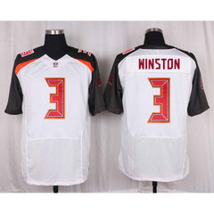 Buccaneers #3 Jameis Winston White Men's Stitched NFL New Elite Jersey 
