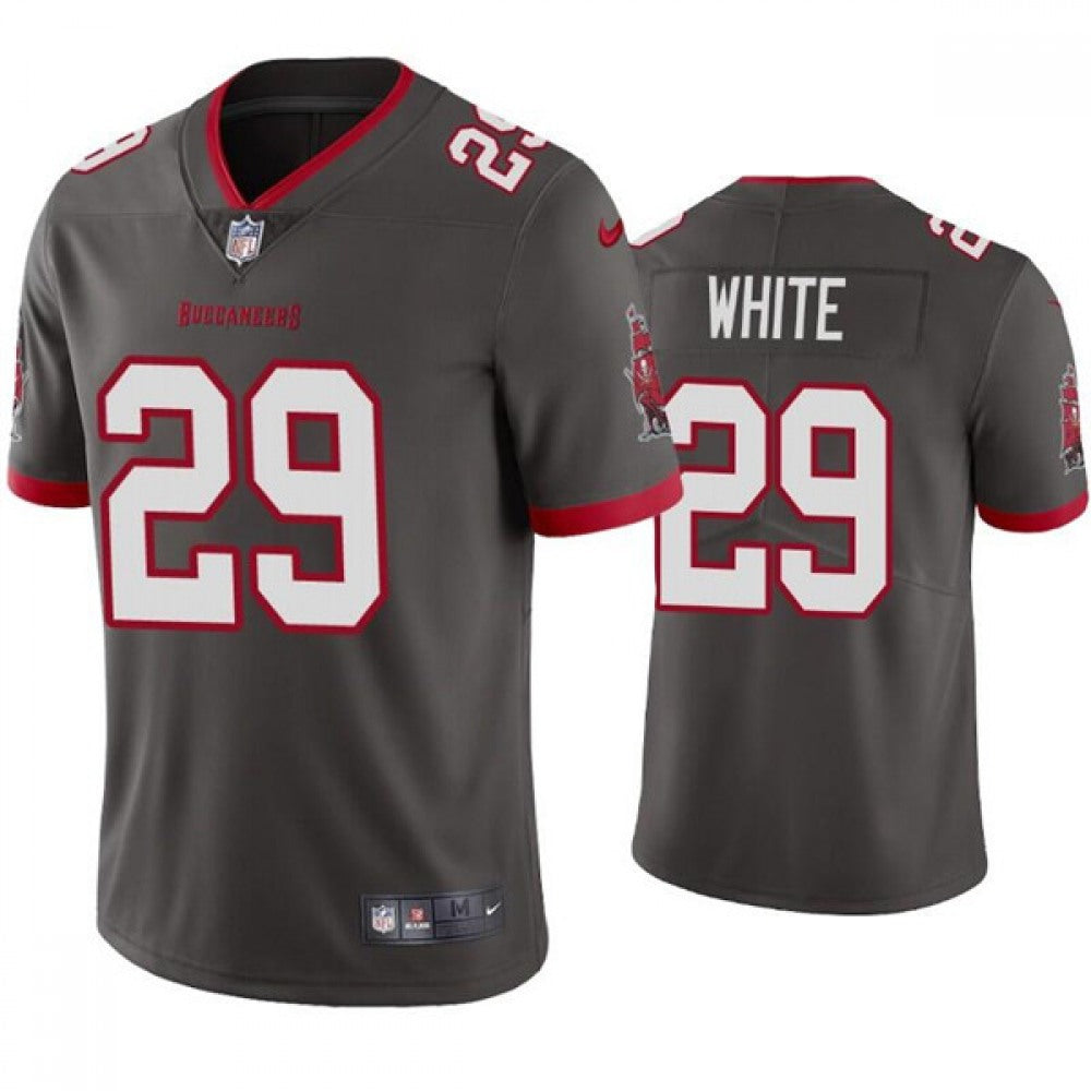 Men's Tampa Bay Buccaneers #29 Rachaad White Grey Vapor Untouchable Limited Stitched Jersey 