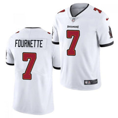 Men's Tampa Bay Buccaneers #7 Leonard Fournette White Vapor Untouchable Limited Stitched Jersey 
