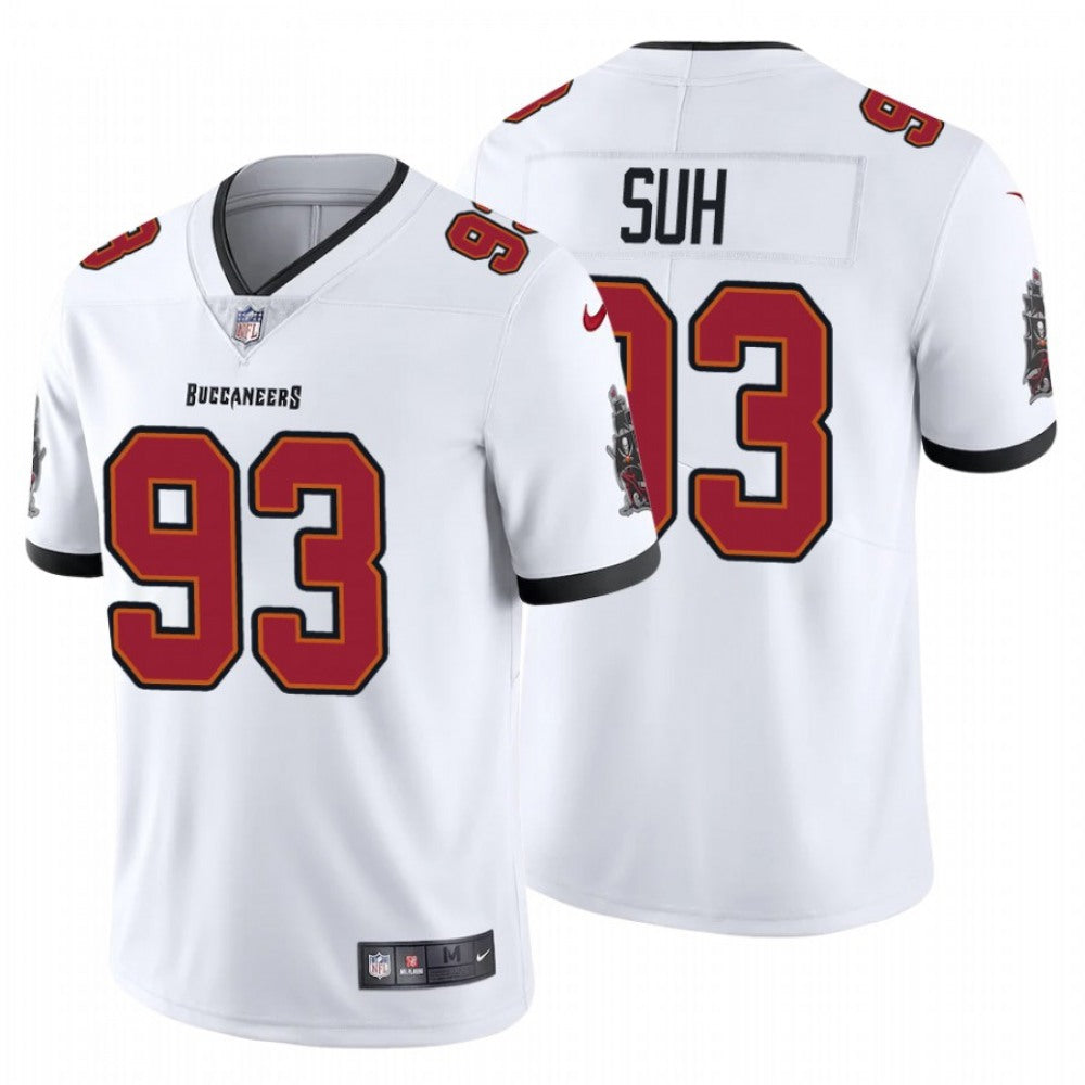 Men's Tampa Bay Buccaneers #93 Ndamukong Suh New White Vapor Untouchable Limited Stitched Jersey 