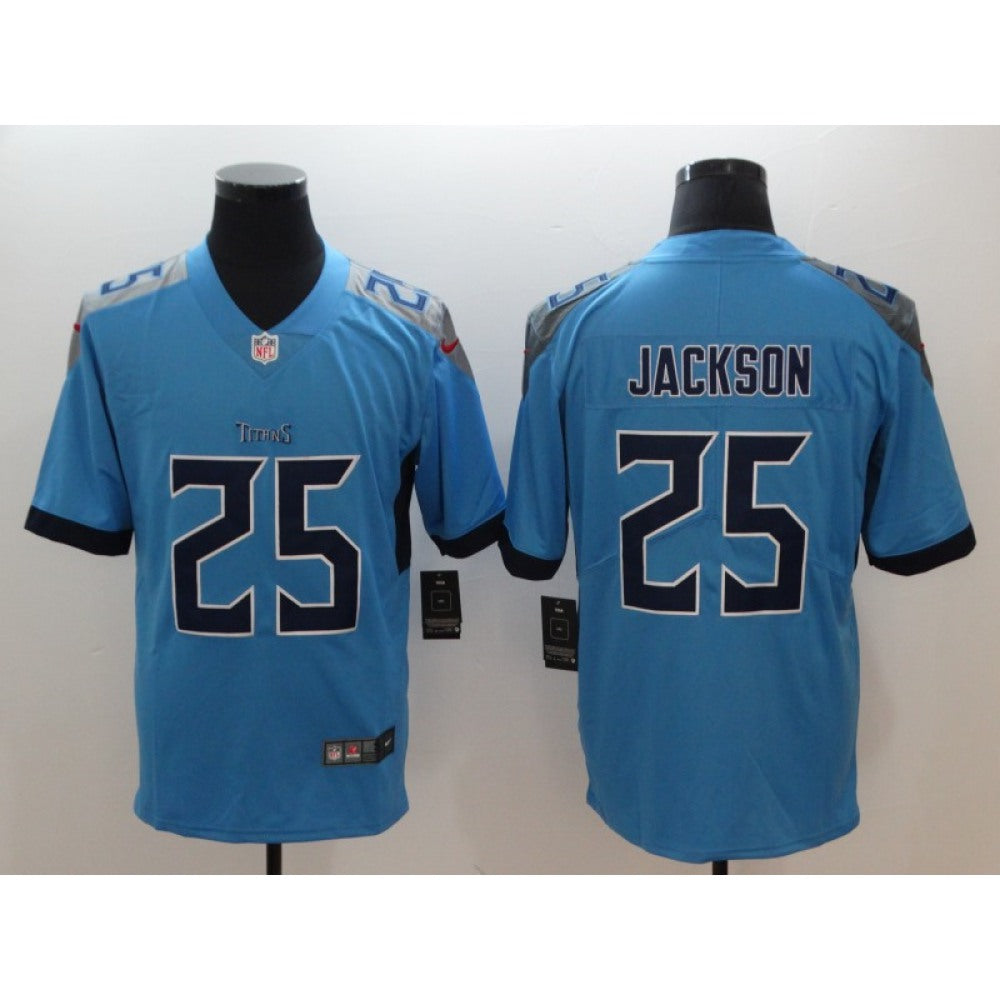 Men's Tennessee Titans #25 Adoree' Jackson Light Blue New 2018 Vapor Untouchable Limited Stitched Jersey 