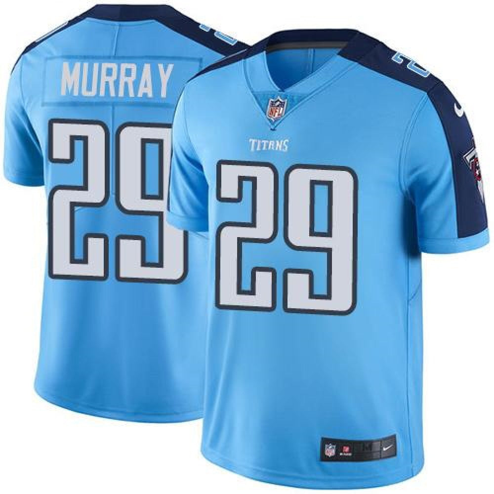 Titans #29 DeMarco Murray Light Blue Men's Stitched NFL Limited Rush Jersey 