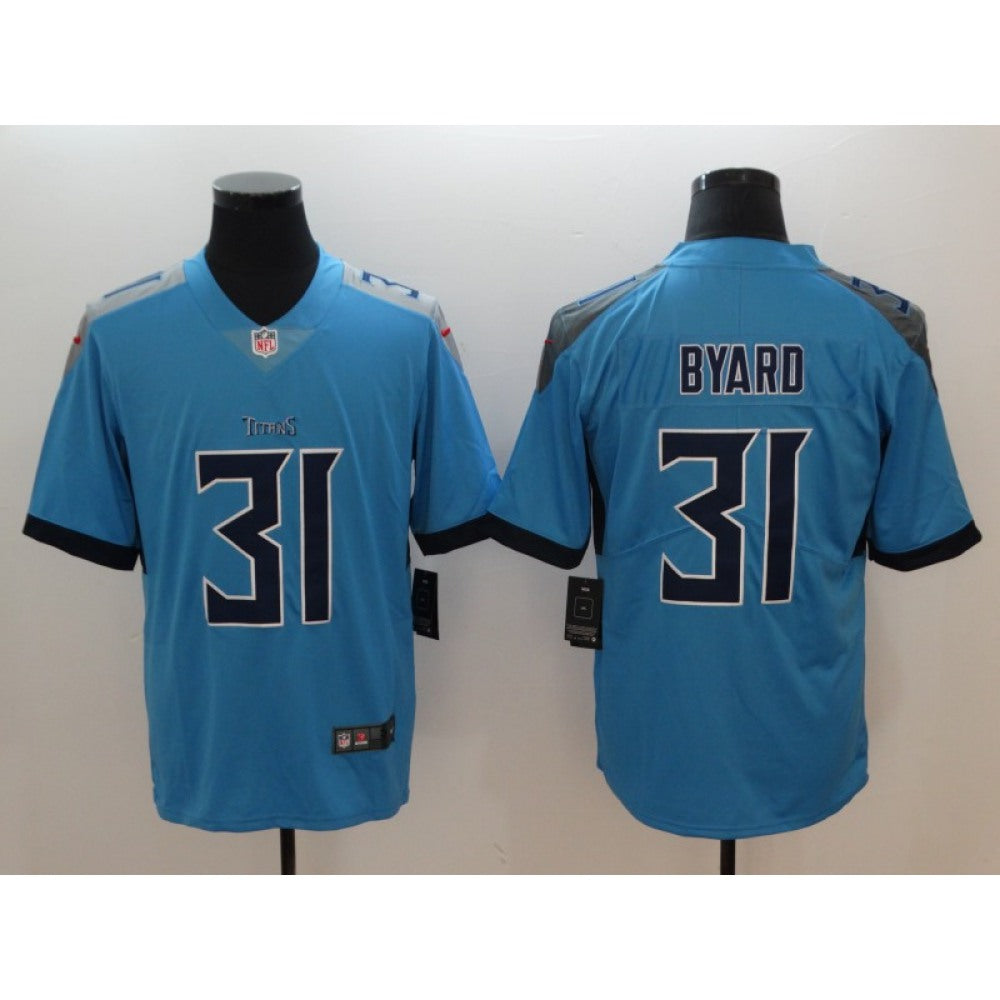 Men's Tennessee Titans #31 Kevin Byard Light Blue New 2018 Vapor Untouchable Limited Stitched Jersey 