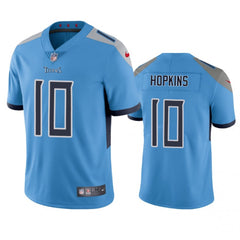 Men's Tennessee Titans #10 DeAndre Hopkins Blue Vapor Untouchable Stitched Jersey 