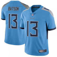 Men's Tennessee Titans #13 Cameron Batson Blue Vapor Untouchable Stitched Jersey 