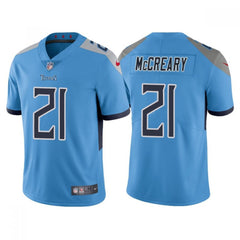 Men's Tennessee Titans #21 Roger McCreary Blue Vapor Untouchable Stitched Jersey 