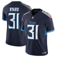 Men's Tennessee Titans #31 Kevin Byard Navy 2023 F.U.S.E Vapor Untouchable Stitched Jersey 