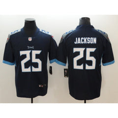 Men's Tennessee Titans #25 Adoree' Jackson Navy New 2018 Vapor Untouchable Limited Stitched Jersey 