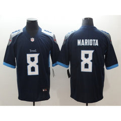 Men's Tennessee Titans #8 Marcus Mariota Navy New 2018 Vapor Untouchable Limited Stitched NFL Jersey 