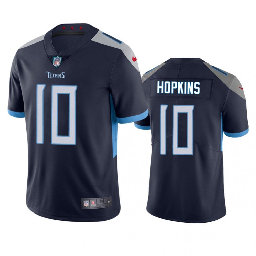 Men's Tennessee Titans #10 DeAndre Hopkins Navy Vapor Untouchable Stitched Jersey 