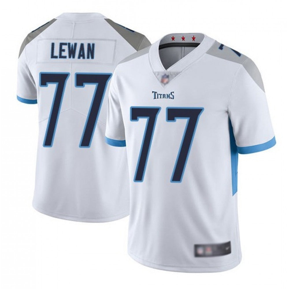 Men's Tennessee Titans #77 Taylor Lewan White Vapor Untouchable Limited Stitched Football Jersey 