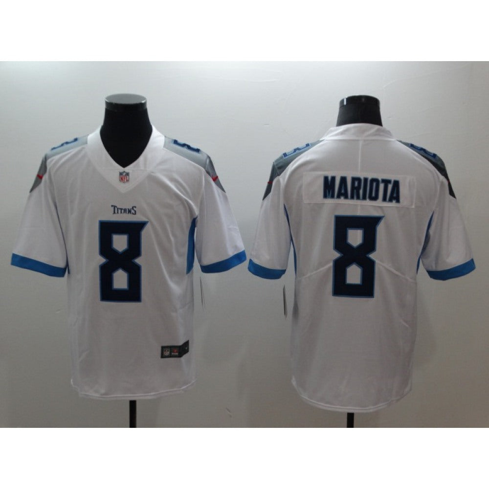 Men's Tennessee Titans #8 Marcus Mariota White New 2018 Vapor Untouchable Limited Stitched NFL Jersey 