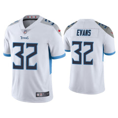 Men's Tennessee Titans #32 Darrynton Evans White Vapor Untouchable Stitched Jersey 