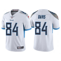 Men's Tennessee Titans #84 Corey Davis White Vapor Untouchable Stitched Jersey 
