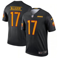 Men's Washington Commanders #17 Terry McLaurin Black Alternate Stitched Football Jersey 
