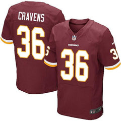 Redskins #36 Su'a Cravens Burgundy Red Team Color Men's Stitched NFL Elite Jersey 