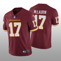 Men's Washington Football Team #17 Terry McLaurin Red Vapor Untouchable Limited Stitched Jersey 