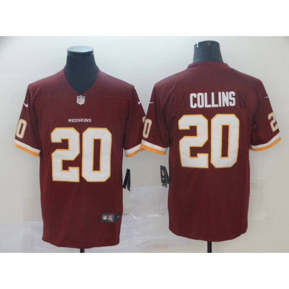 Men's Washington Redskins #20 Landon Collins Red Vapor Untouchable Limited NFL Stitched Jersey 