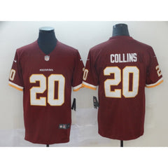 Men's Washington Redskins #20 Landon Collins Red Vapor Untouchable Limited NFL Stitched Jersey 