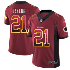 Men's Washington Redskins #21 Sean Taylor Red 2018 Drift Fashion Color Rush Limited Stitched NFL Jersey 