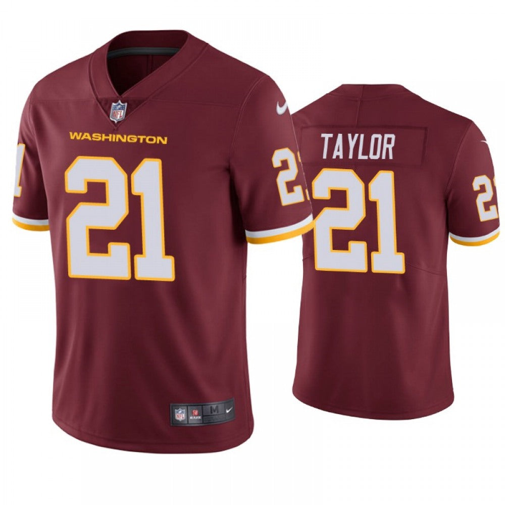 Men's Washington Football Team #21 Sean Taylor Red Vapor Untouchable Limited Stitched Jersey 
