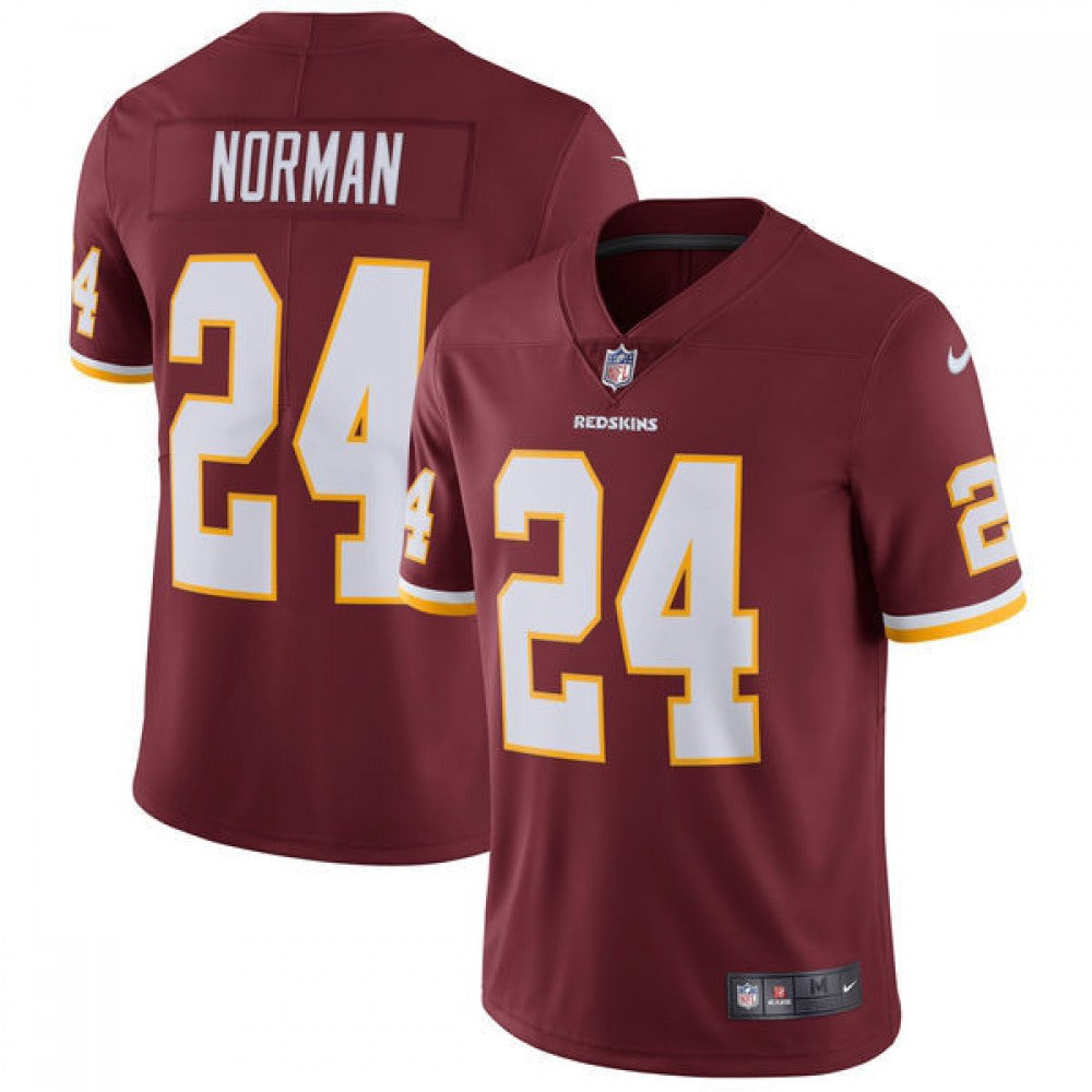 Men's Washington Redskins #24 Josh Norman Burgundy Vapor Untouchable Limited NFL Jersey 