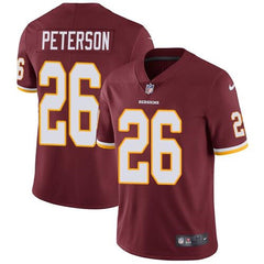 Men's Washington Redskins #26 Adrian Peterson Red Vapor Untouchable Limited NFL Stitched Jersey 